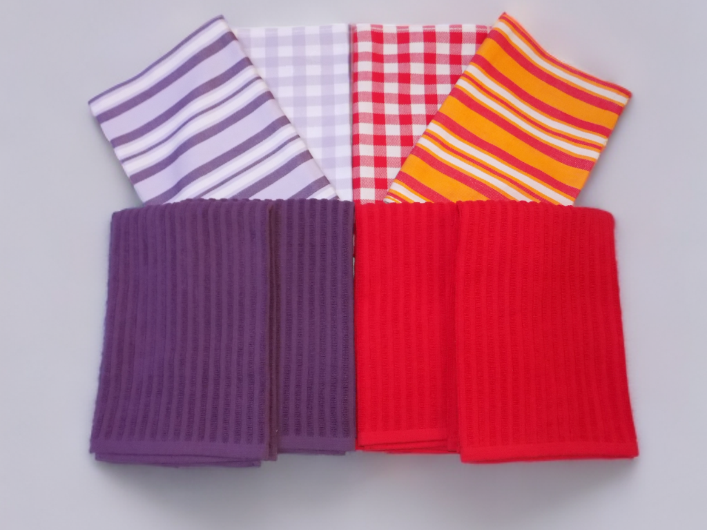 فوطه مطبخ طقم 8 قطع - الصورة 5