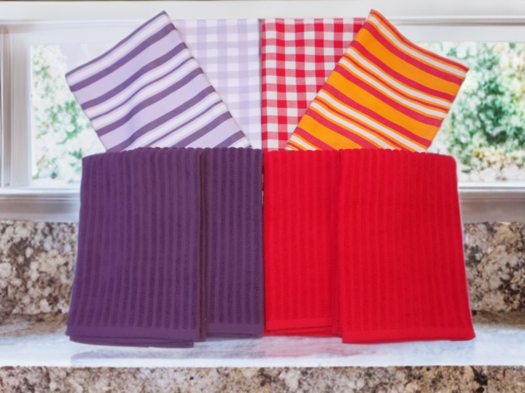 فوطه مطبخ طقم 8 قطع - الصورة 11