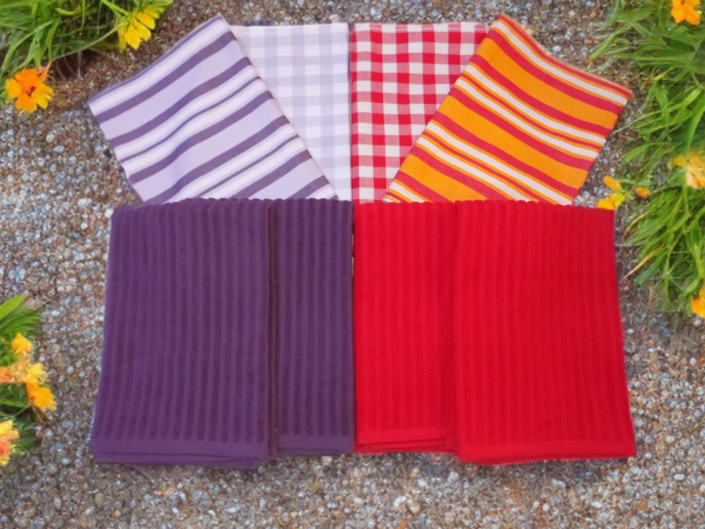 فوطه مطبخ طقم 8 قطع