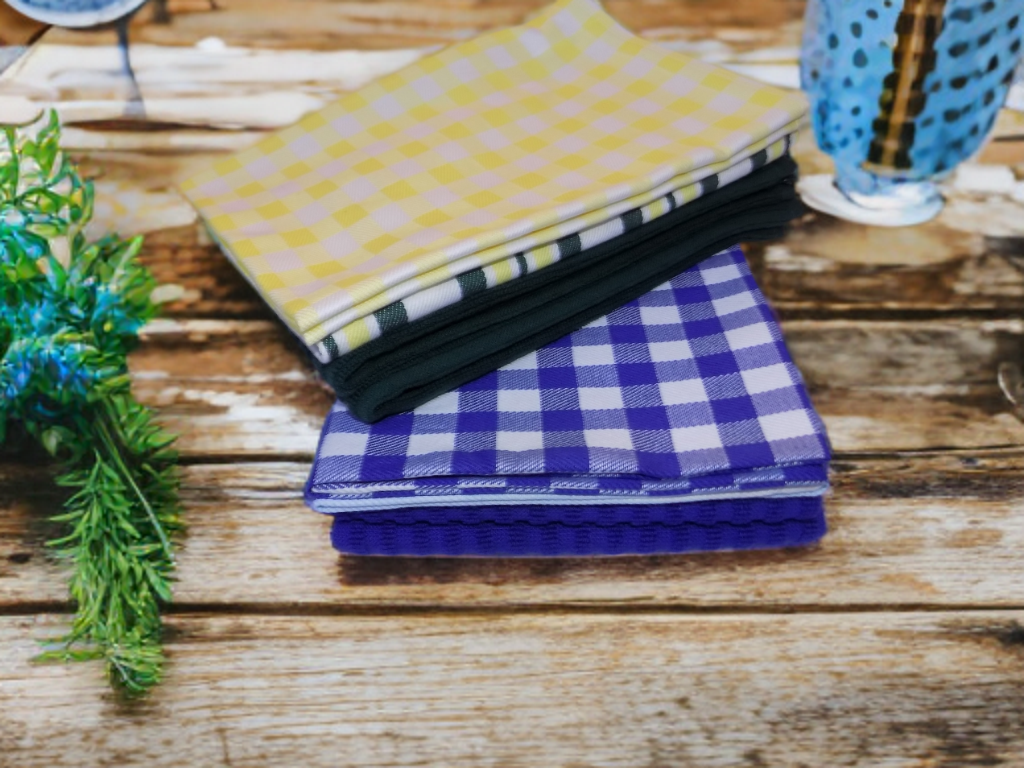 فوطه مطبخ طقم 8 قطع - الصورة 8