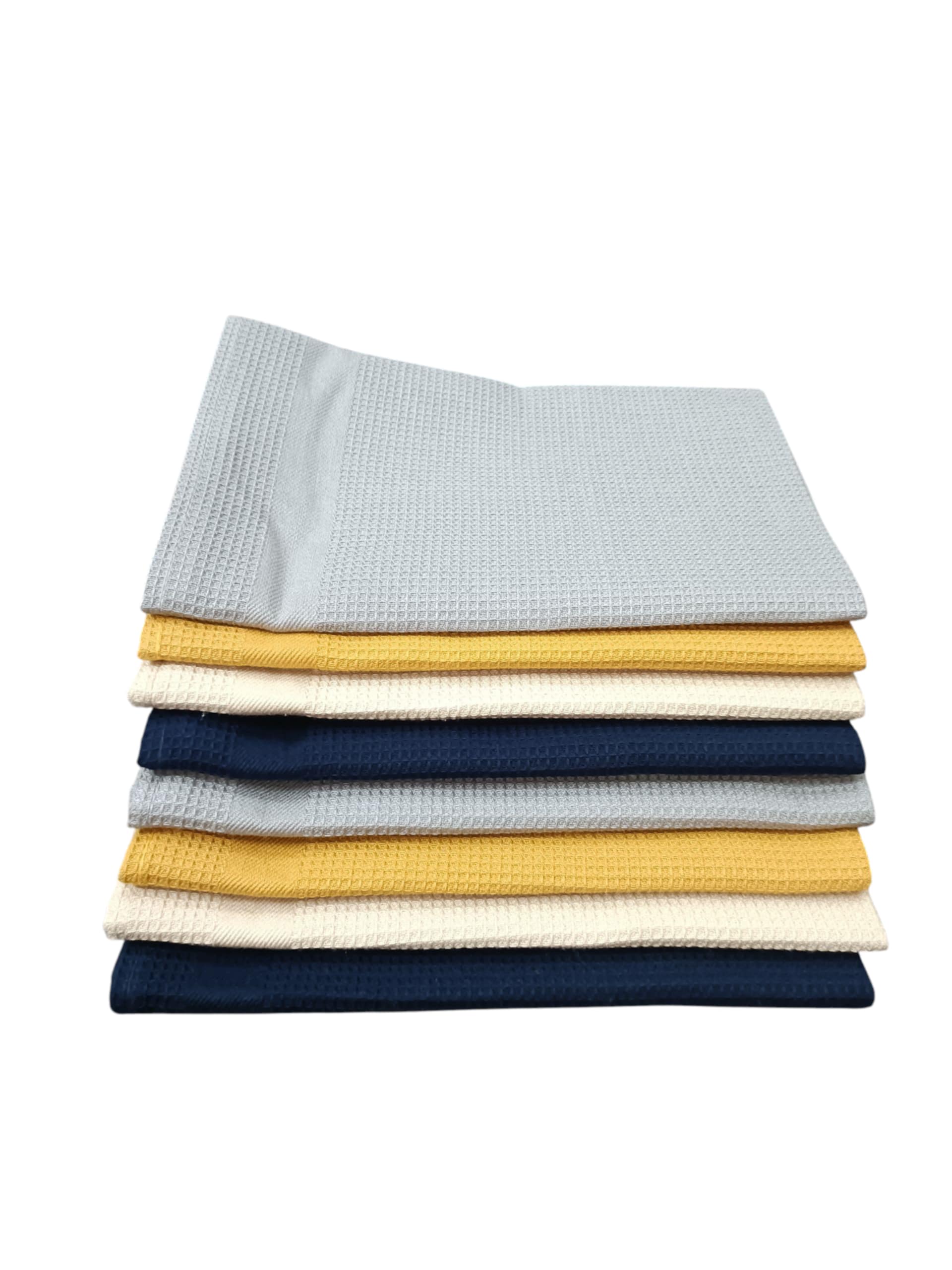 فوطه مطبخ طقم 8 قطع بتصميم Honeycomp - الصورة 6